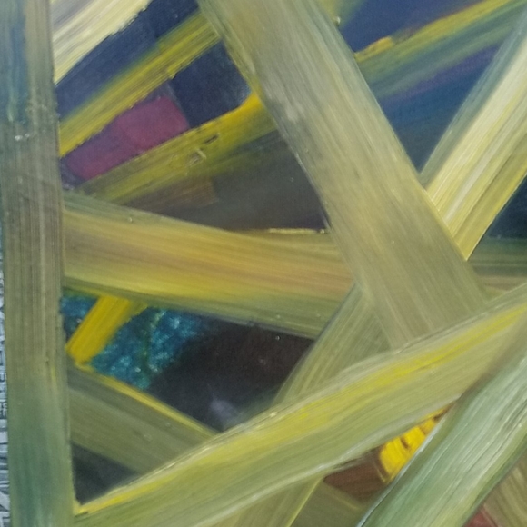 Abstract Original Oil Painting - Picture 10 of 11